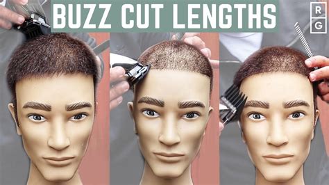 buzz cut size guide.